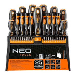 Отвертки И Насадки Набор 37 шт. Neo-Tools 04-210