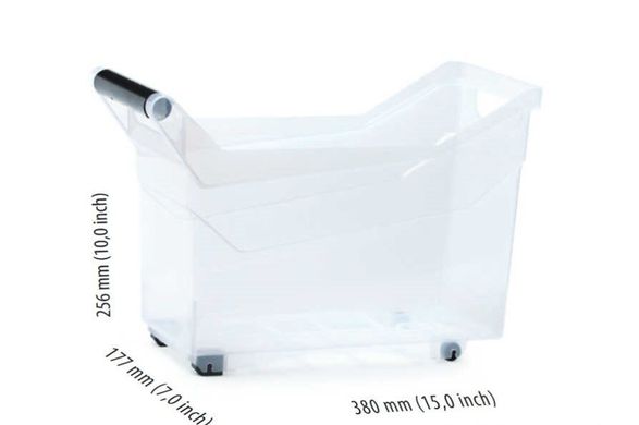 Пластиковий контейнер для зберігання (набір 3 шт) PROSPERPLAST NUK NUK3H-S429 прозорий