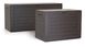 Садовый ящик-сундук для хранения PROSPERPLAST Woodebox MBWL190-440U пластиковый коричневый