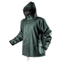 Куртка-дождевик ПУ/ПВХ, EN темно-зеленый размер L Neo Tools 81-810-L