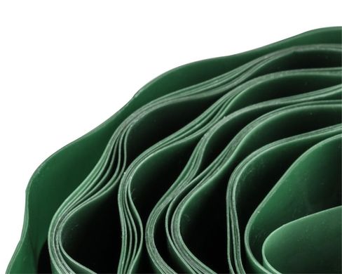 Бордюр садовий пластиковий Verto 9 м х 20 см зелений 15G512