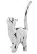 Декоративная керамическая фигурка кота 121902