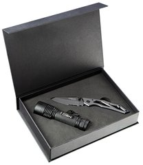 Подарунковий набір з 2-х предметів (99-101 ліхтарик 63-025 ніж) Neo-Tools 63-032