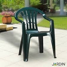 Стілець пластиковий Keter 210969 Jardin Cuba зелений крісло