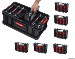 Скринька з 6 органайзерами Qbrick System TWO Box 200 + TWO Organizer Multi 6 штук