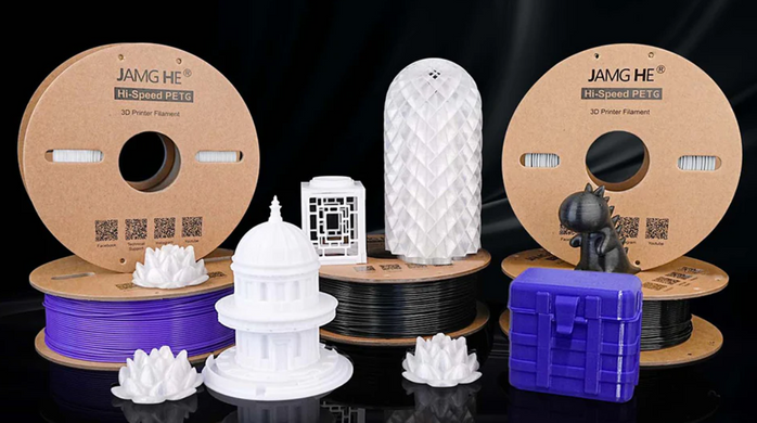 Філамент Jamg He Hi-Speed PETG 3D-Printer Filament 1,75 мм 1 кг зелений