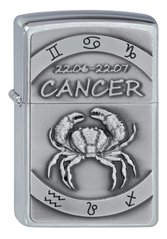 Запальничка Zippo Zodiac Cancer Emblem 2.002.075 Зодіак Рак