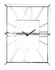 Декор часы на стену прямоугольные белые Art-Pol 135180