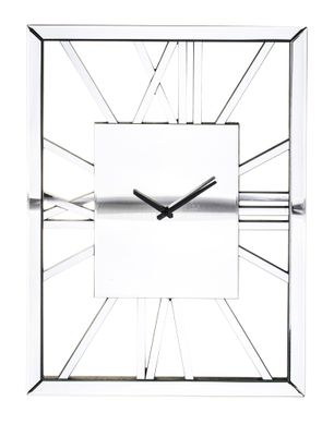 Декор годинник на стіну прямокутний білий Art-Pol 135180