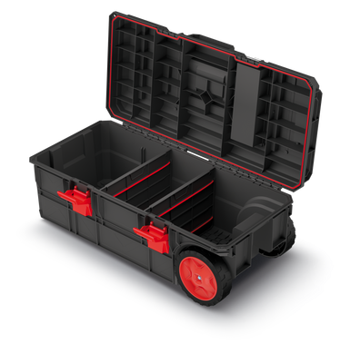 Ящик для інструментів пластиковий Kistenberg на колесах KXB8040W- S411