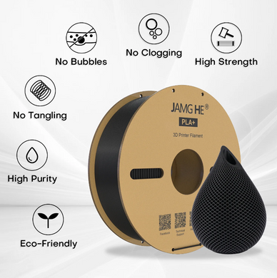 Филамент Jamg He PLA 3D-Printer Filament 1,75 мм 1 кг серебряный