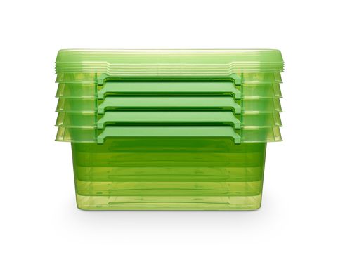 Універсальні контейнери для зберігання 8.5 л 39x29x11.5 SimpleStore Color зелений 1512