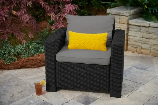 Комплект садовых кресел Keter California Chair (2x) 252902 графіт