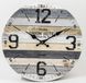 Декоративний годинник круглий Paris 34 см мдф