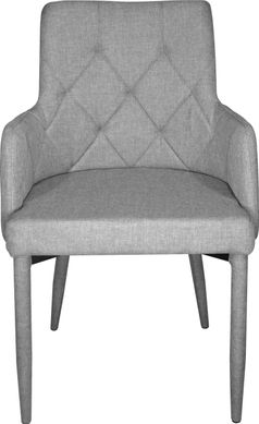 Кресло мягкое в гостинную для отдыха Signal Ricardo TAP.06 серый