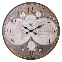 Часы на стену с цыферблатом и картой 82475