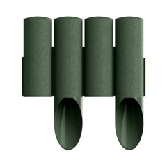 Садовый бордюр 4 элемента Cellfast STANDARD пластиковый 34-042 зеленый