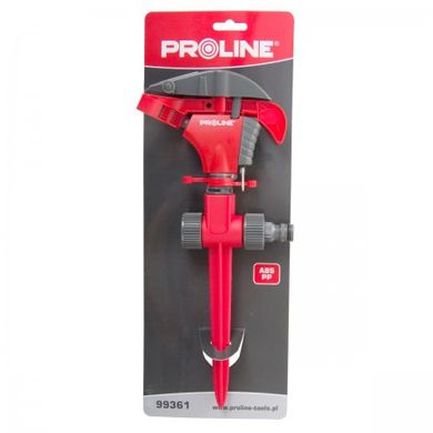 Розпилювач пластиковий пульсуючий на ніжці для поливу Proline 99361 червоний