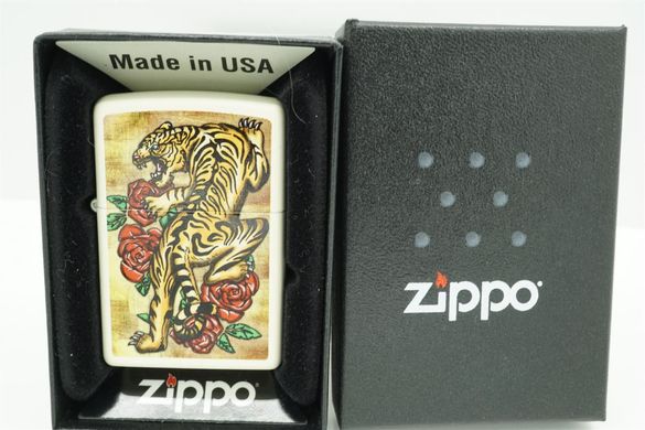 Запальничка Zippo Tiger and Roses 1214482540 Тигр і троянди