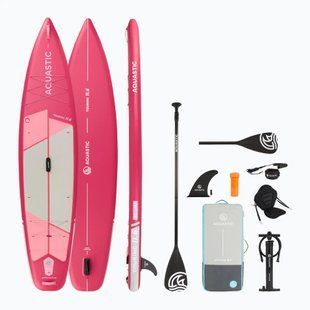 Надувна SUP-дошка AQUASTIC Touring 11'6" 350 см, до 130 кг, з веслом 2в1, насосом і сидінням 2000151099 фото