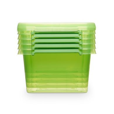Универсальные контейнеры для хранения 12,5 л 39x29x17 SimpleStore Color зеленый 1522