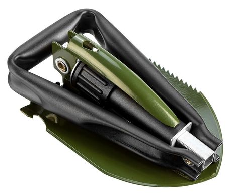 Багатофункціональна саперна лопата 5 в 1 для виживання складна Neo Tools 63-121