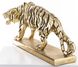 Декоративна фігурка Тигр в золотому кольорі Art-Pol 142277