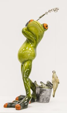 Фігурка рибалки жаби 118554