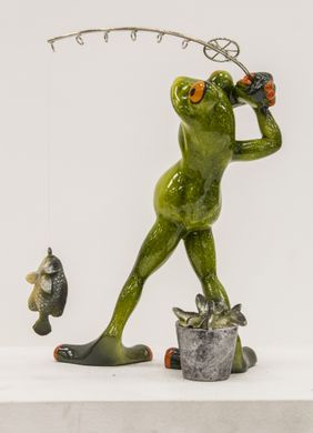 Фігурка рибалки жаби 118554