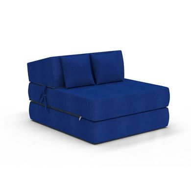 Диван-кресло с откидывающимся матрасом FDM ALEX (71х81 см) темно-синий