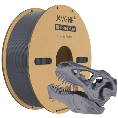 Филамент Jamg He Hi-Speed ​​PLA Plus 3D-Printer Filament 1,75 мм 1 кг серебряный