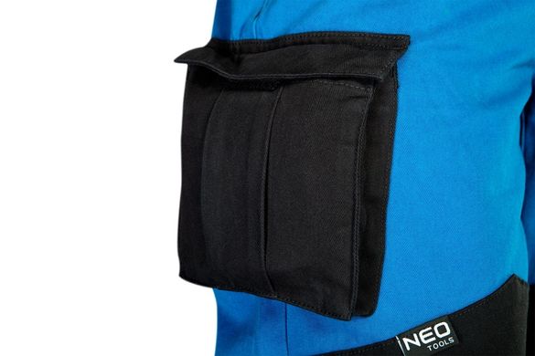 Рабочие штаны HD+, размер L/52 из качественной хлопковой ткани Neo Tools 81-225-L