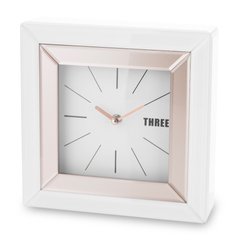 Декор годинник в біло-бежевому кольорі, квадратний Art-Pol 141121