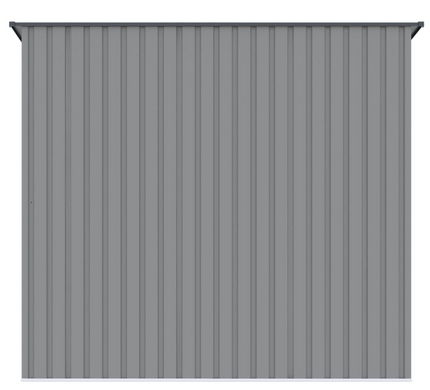 Металлический сарай HardMaster KENT 7x5 светло-серый 005288