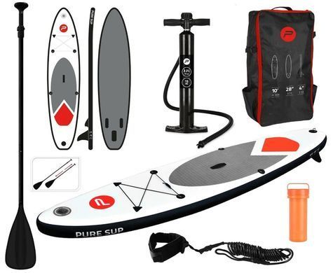 Набір дошка SUP Pure4Fun Basic SUP 10'0" 305 см, до 100 кг, з веслом, насосом і рюкзаком P4F940150 фото