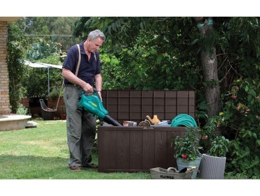 Садовый сундук Keter Sherwood Storage Box 230415 ящик для сада, для хранения на 270л. графит