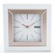 Декор часы в бело-бежевом цвете, квадратные Art-Pol 141121