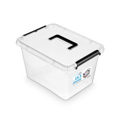 Универсальные контейнеры для хранения пластиковый с ручкой 15,5 л 39x29x21.5 SimpleStore 1553
