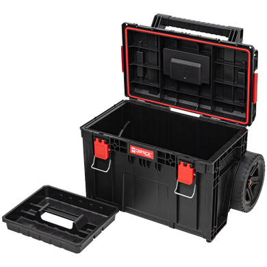 Ящик для інструментів з ручкою на колесах 590 x 425 x 660 мм Qbrick System PRIME Cart