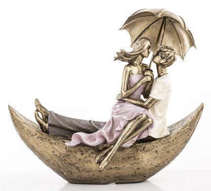 Статуетка закоханої пари в човні Art-Pol 145053
