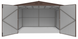 Металлический гараж HARDMAISTER Kingston 380x480 Walnut 000346