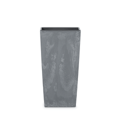 Горшок пластиковый для цветов PROSPERPLAST URBI SQUARE EFFECT DURS400E-425U серый (бетон)
