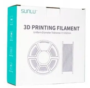 Філамент для 3D принтера Sunlu PETG-пластик чорний 1 кг