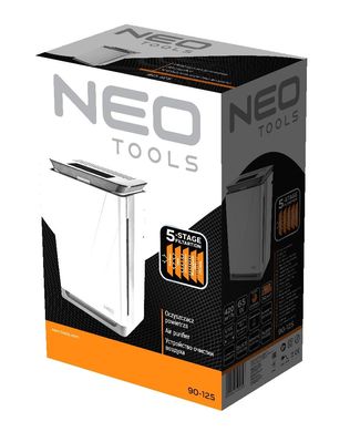 Очищувач повітря, зволожувач, іонізатор Neo Tools 6 в 1 90-125