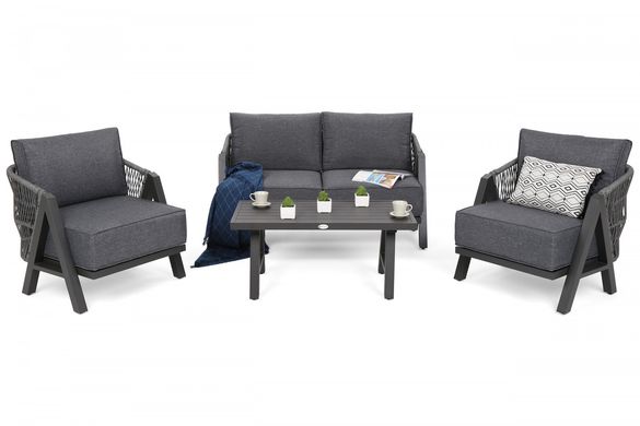 Комплект мебели для сада и терассы Werona Grey серый