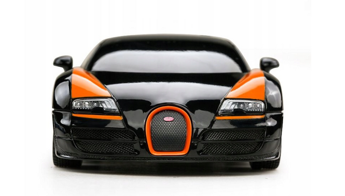 Модель автомобіля на дистанційному керуванні Bugatti Grand Sport R/C 1:24 Rastar 47000 чорний