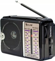 Портативне радіо на батарейках R20 AM, FM, SW Yuegan YG-606AC