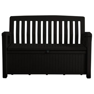 Лавка-ящик для зберігання Keter Patio Bench коричневий 253820