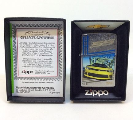 Запальничка Zippo Chevy Camaro 2014 SS 200-060101