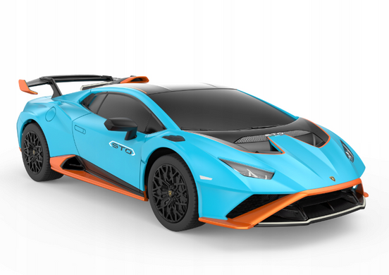 Модель автомобиля на дистанционном управлении Lamborghini Huracan STO 1:24 Rastar 98800 синій